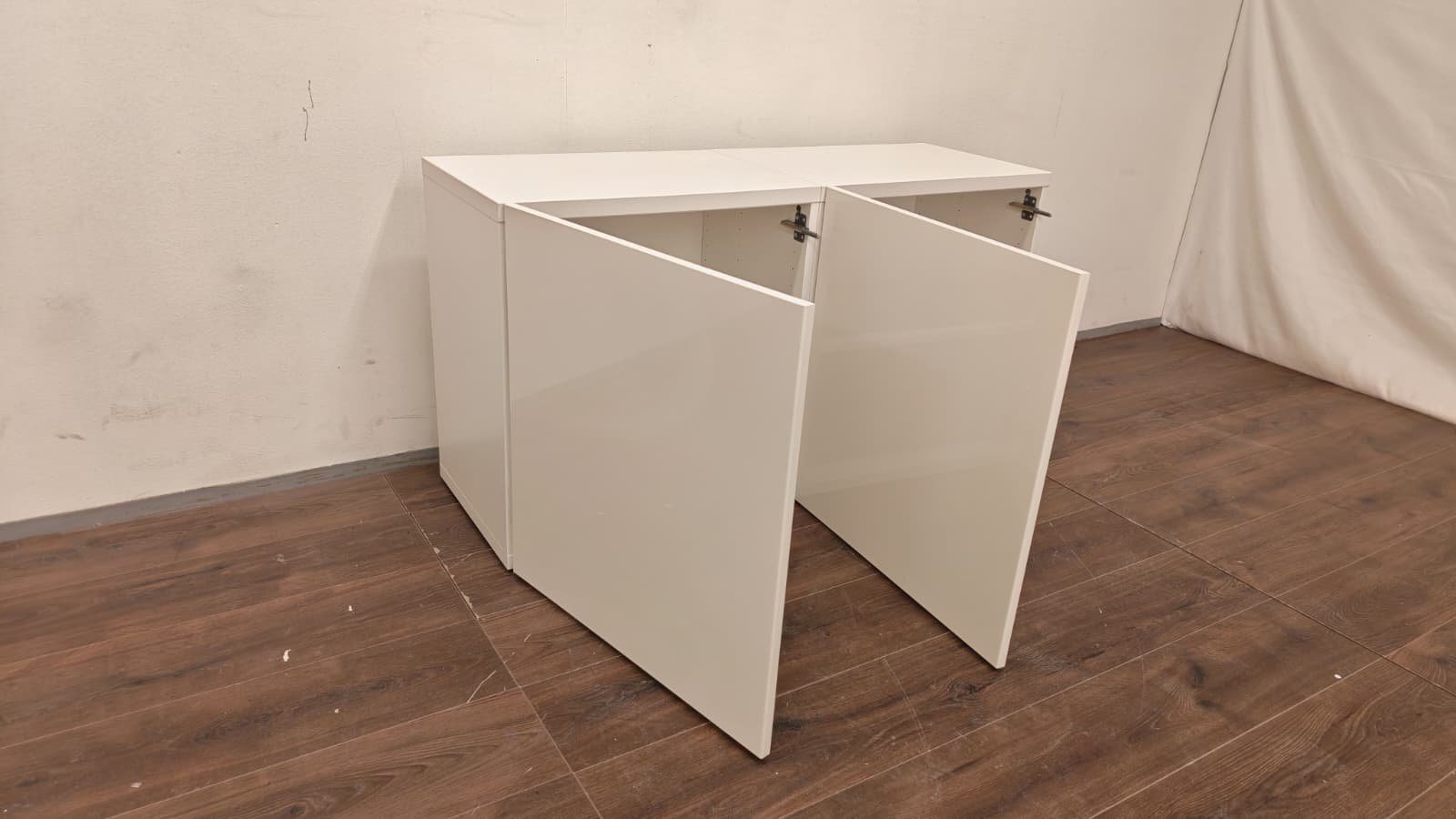 Ikea Bestå Kaappi, 2 kpl, valkoinen Kalustori