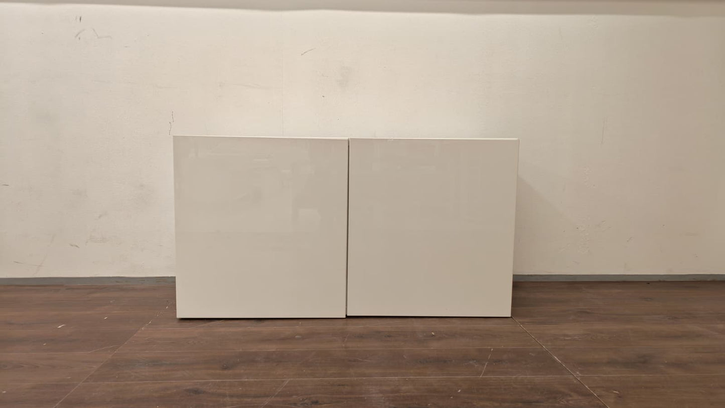 Ikea Bestå Kaappi, 2 kpl, valkoinen Kalustori