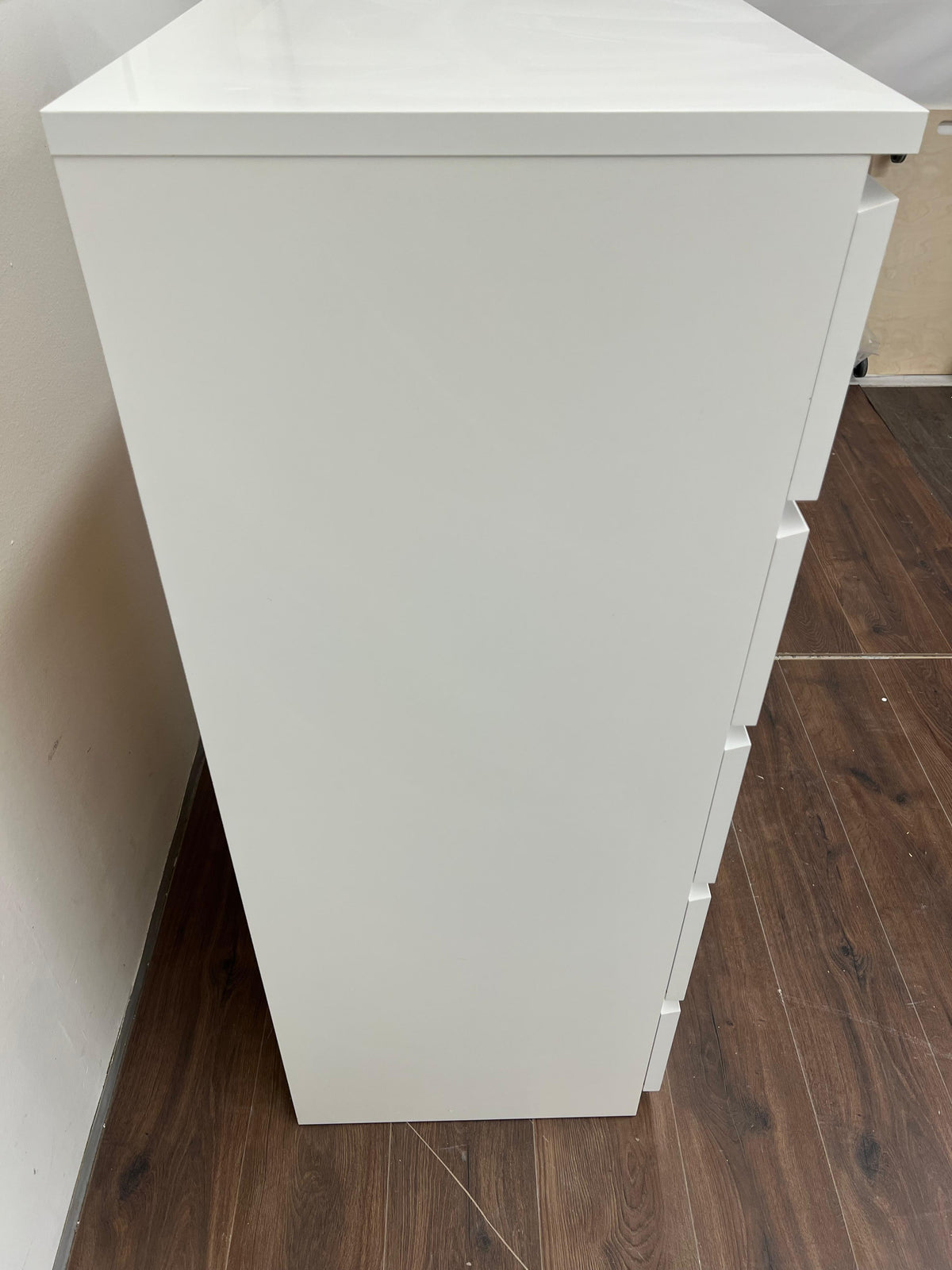 Ikea MALM Lipasto, 6 laatikkoa, valkoinen, 80x123 cm Kalustori