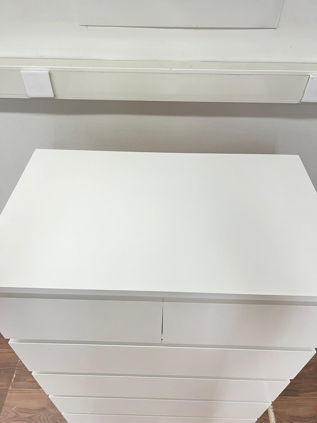 Ikea MALM Lipasto, 6 laatikkoa, valkoinen, 80x123 cm Kalustori