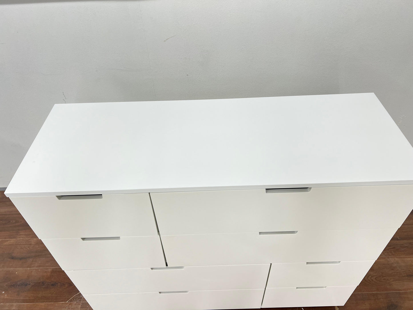 Ikea NORDLI lipasto 8 laatikolla, 120x99 cm, valkoinen Kalustori
