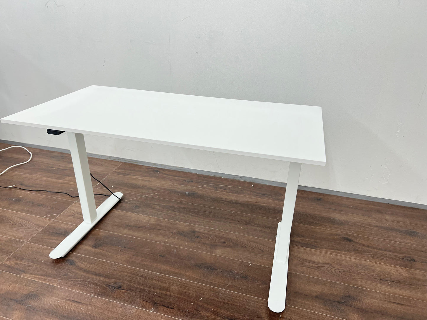 Ikea RODULF Työpöytä, sähköinen/valkoinen,140x80 cm Kalustori