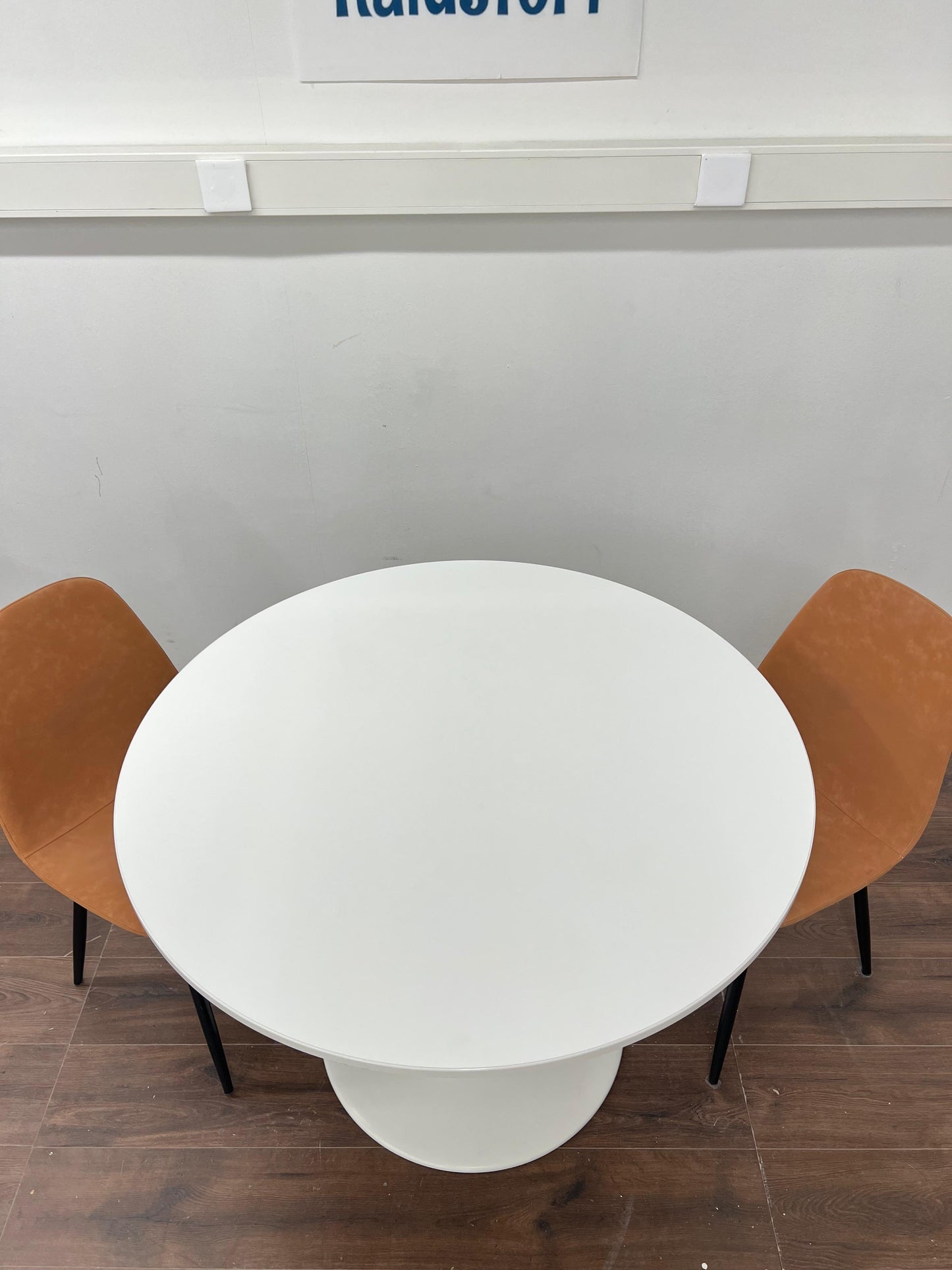 Ikea DOCKSTA Pöytä, valkoinen/valkoinen, 103 cm, ruokapöydat tuolit 2 kpl Kalustori