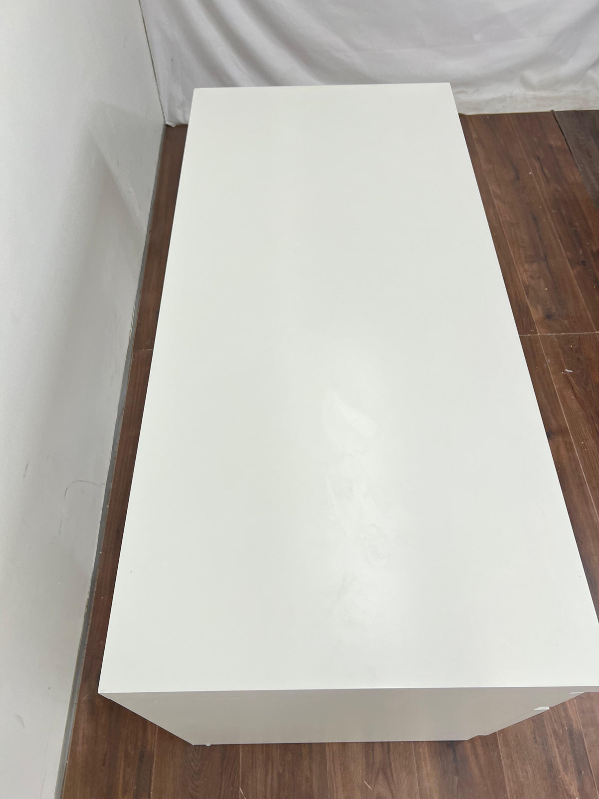 Ikea MALM Työpöytä, valkoinen,140x65 cm Kalustori
