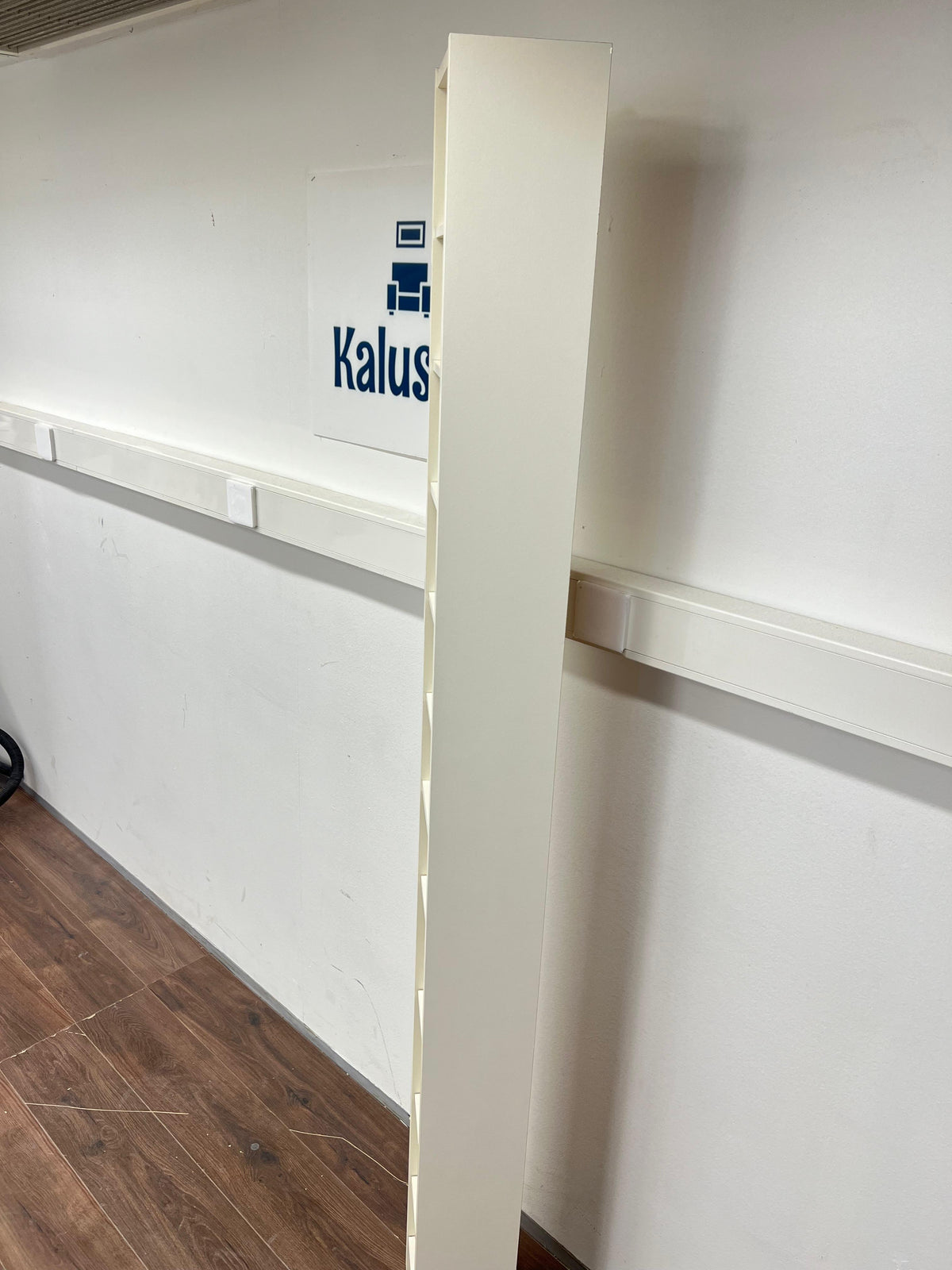 Ikea GNEDBY kirjahylly , valkoinen, 202 cm Kalustori