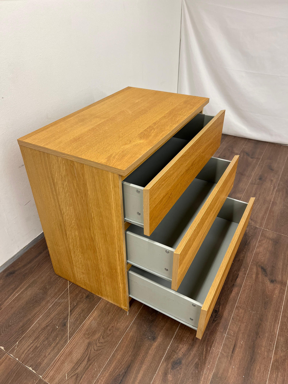 IKEA MALM 3-laatikkoinen lipasto Kalustori