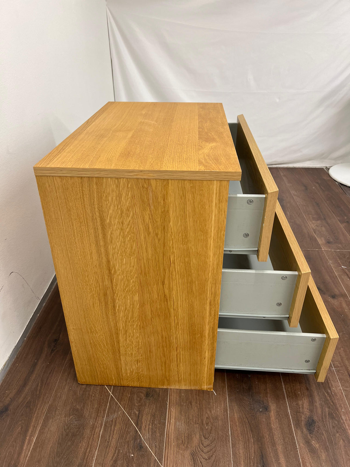 IKEA MALM 3-laatikkoinen lipasto Kalustori