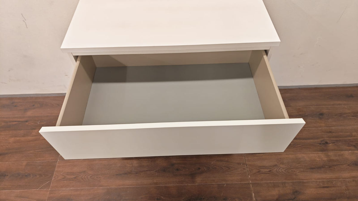 Ikea MALM Lipasto, 4 laatikkoa, Valkoinen 80x100cm Kalustori