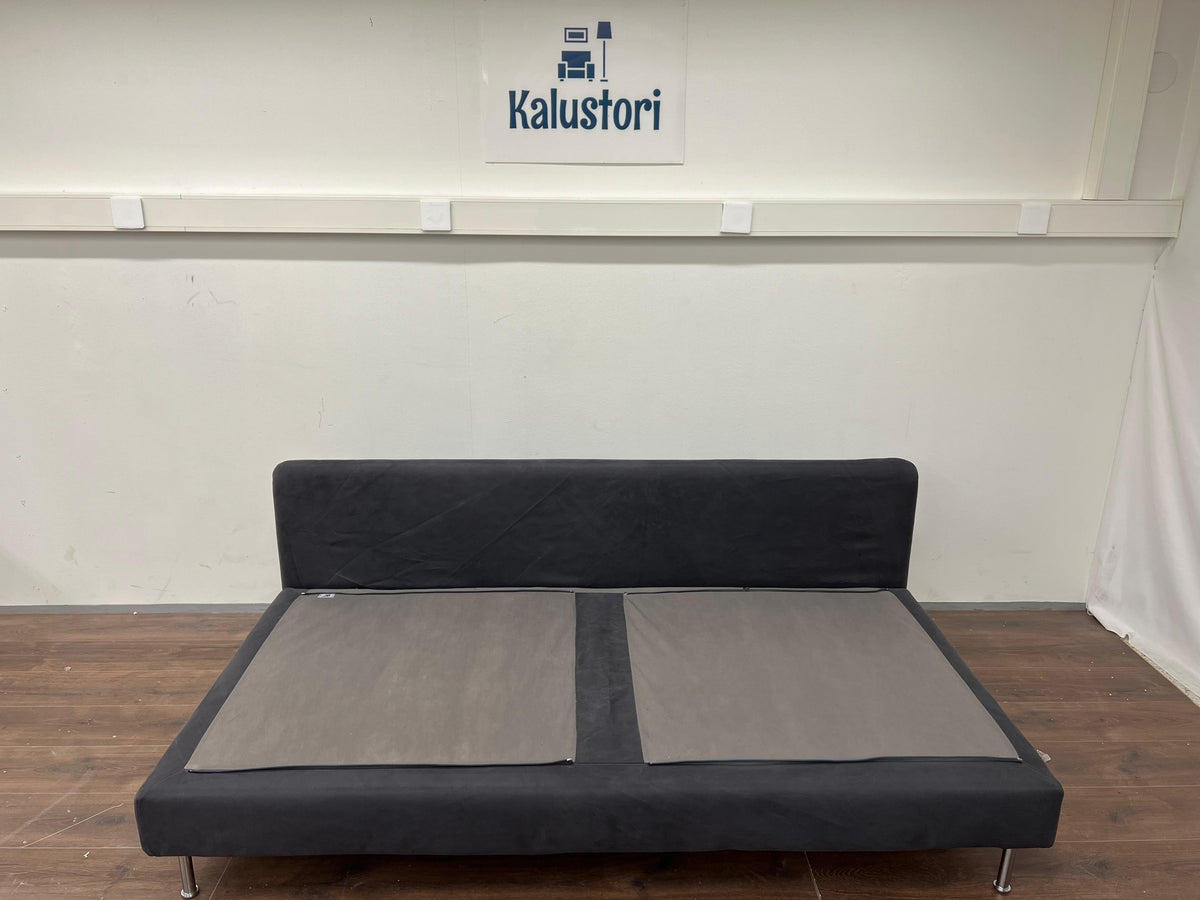 Ikea SÖDERHAMN 3-paikkainen sohva , fridtuna tummanharmaa värinen, käsivarreton Kalustori