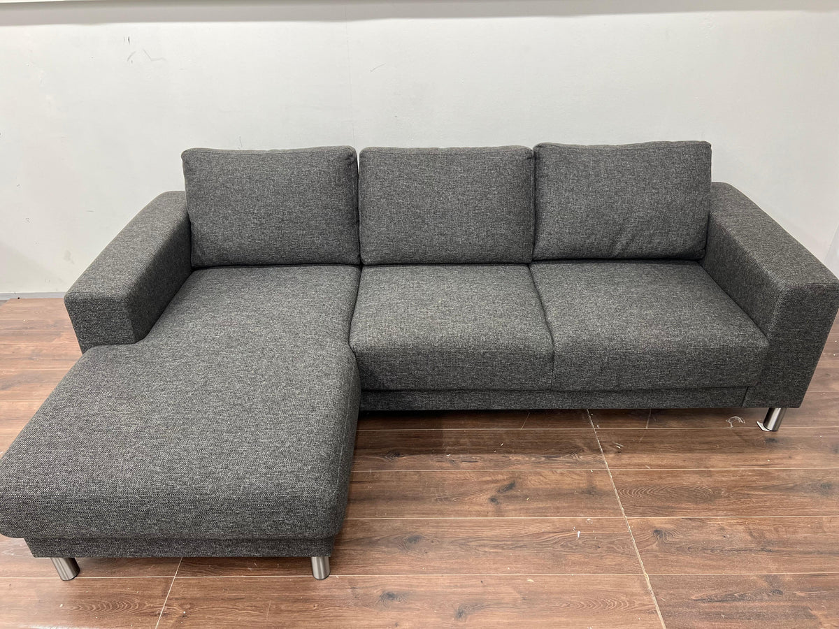 Sotka Gamma kulmasohva, harmaa 235x85x45cm Kalustori