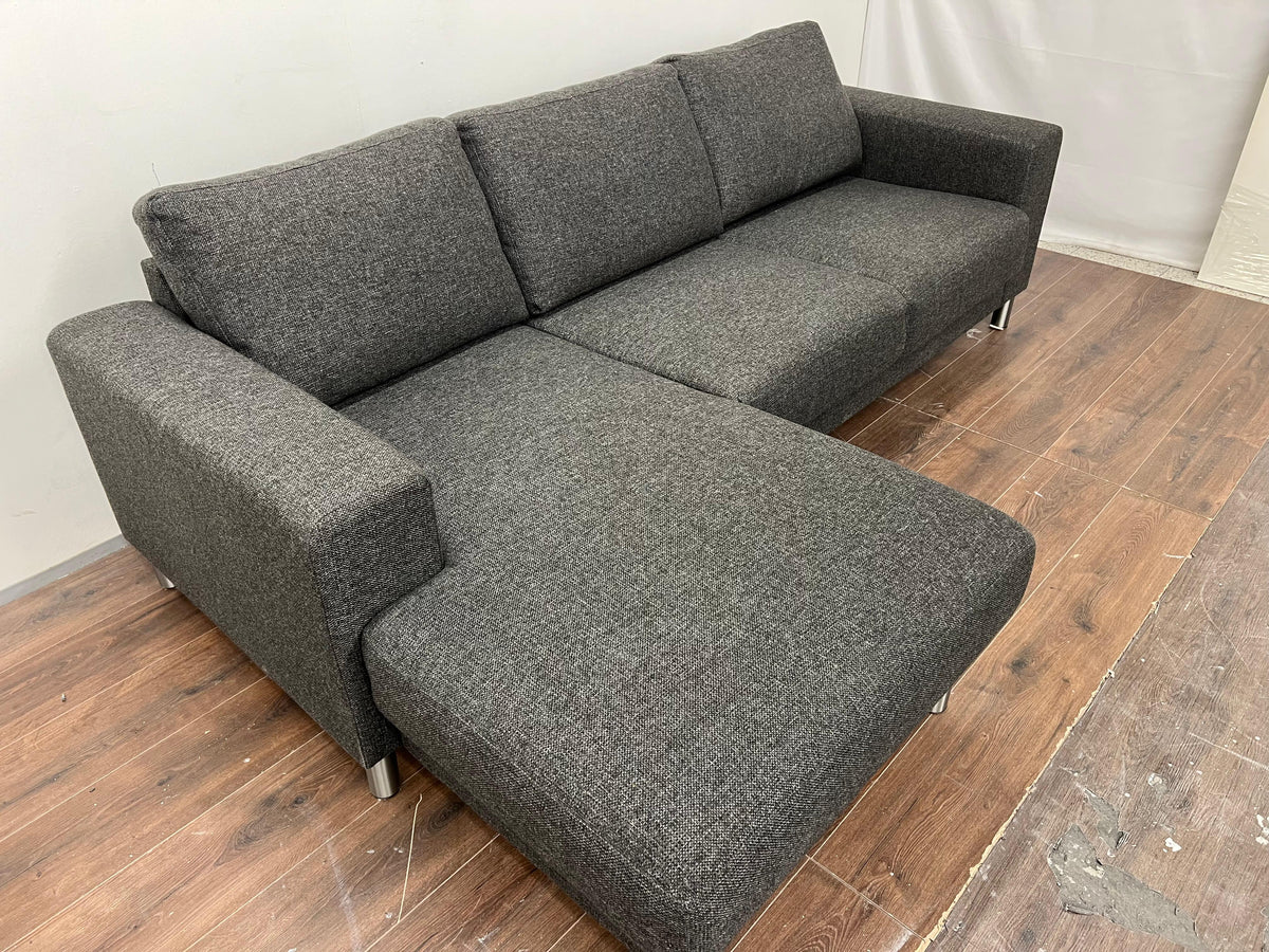 Sotka Gamma kulmasohva, harmaa 235x85x45cm Kalustori