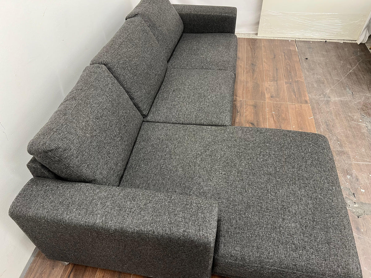 Sotka Gamma kulmasohva, harmaa 235x85x45cm Kalustori