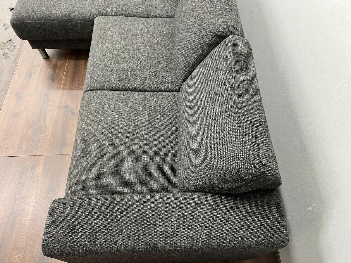 Sotka Gamma kulmasohva, harmaa 235x85x45cm Kalustori