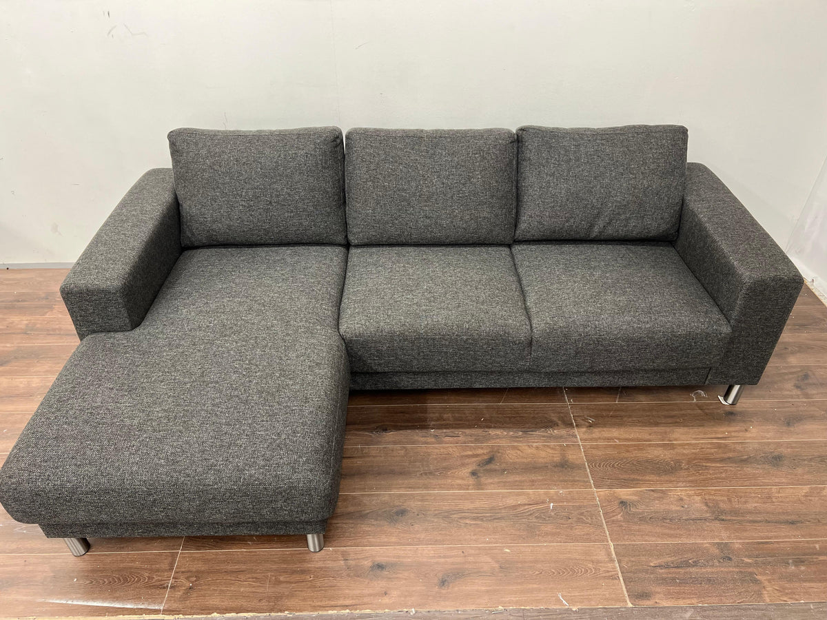 Sotka Gamma kulmasohva, harmaa 235x85x45cm Kalustori