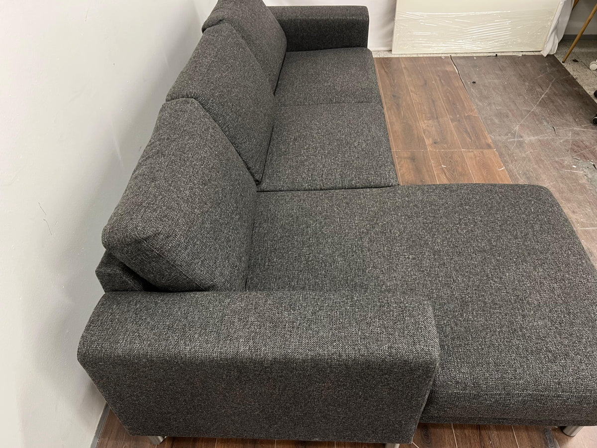 Sotka Gamma kulmasohva, harmaa 235x85x45cm Kalustori