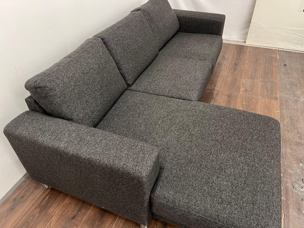 Sotka Gamma kulmasohva, harmaa 235x85x45cm Kalustori
