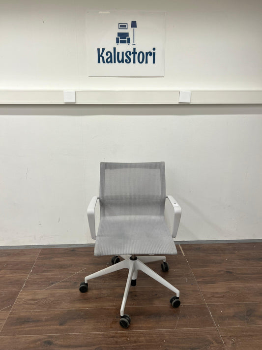 Vitra Physix työtuoli, vaaleanharmaa/valkoinen Kalustori