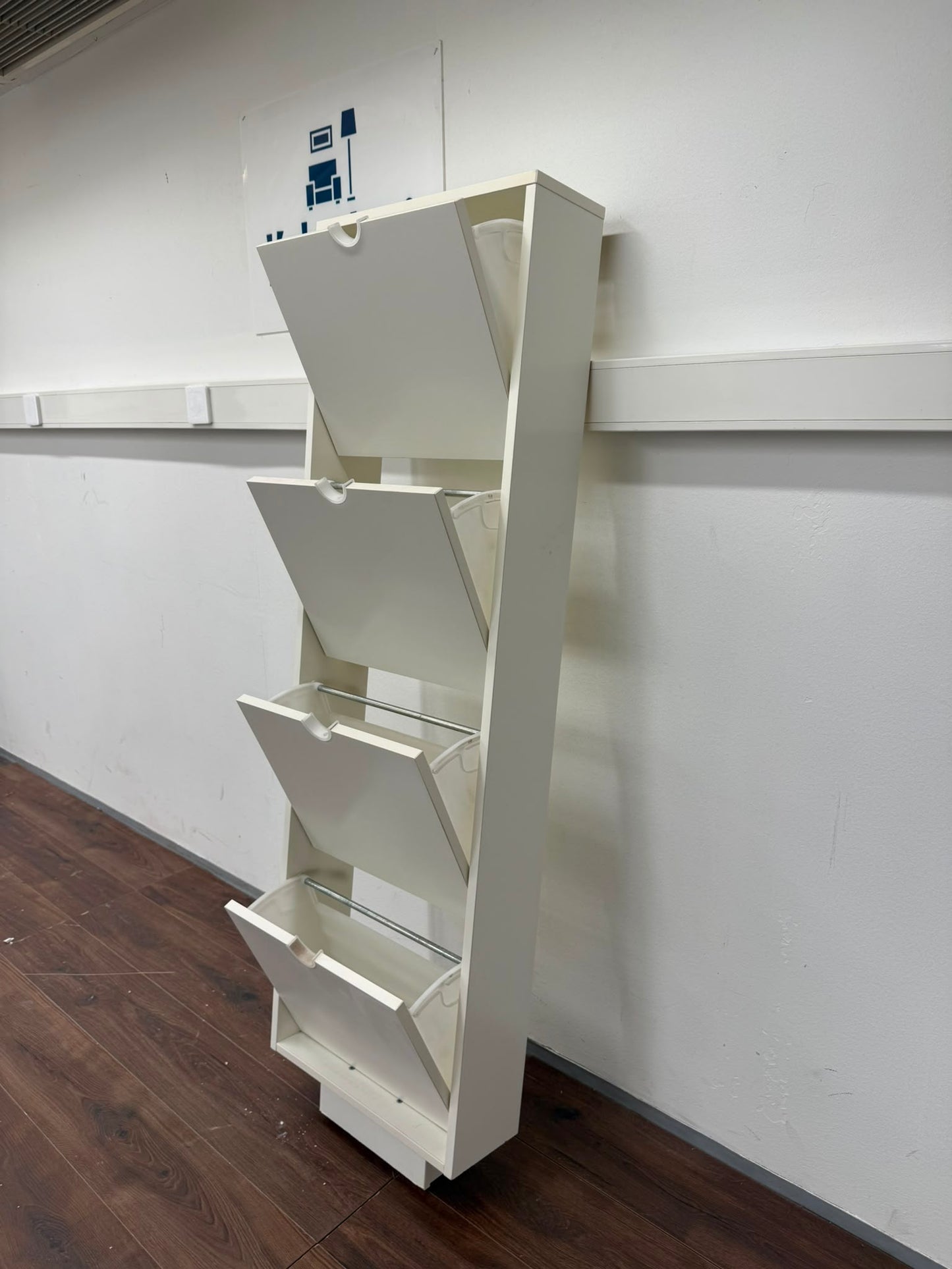 Ikea Kenkäkaappi 49x17x162 cm Kalustori