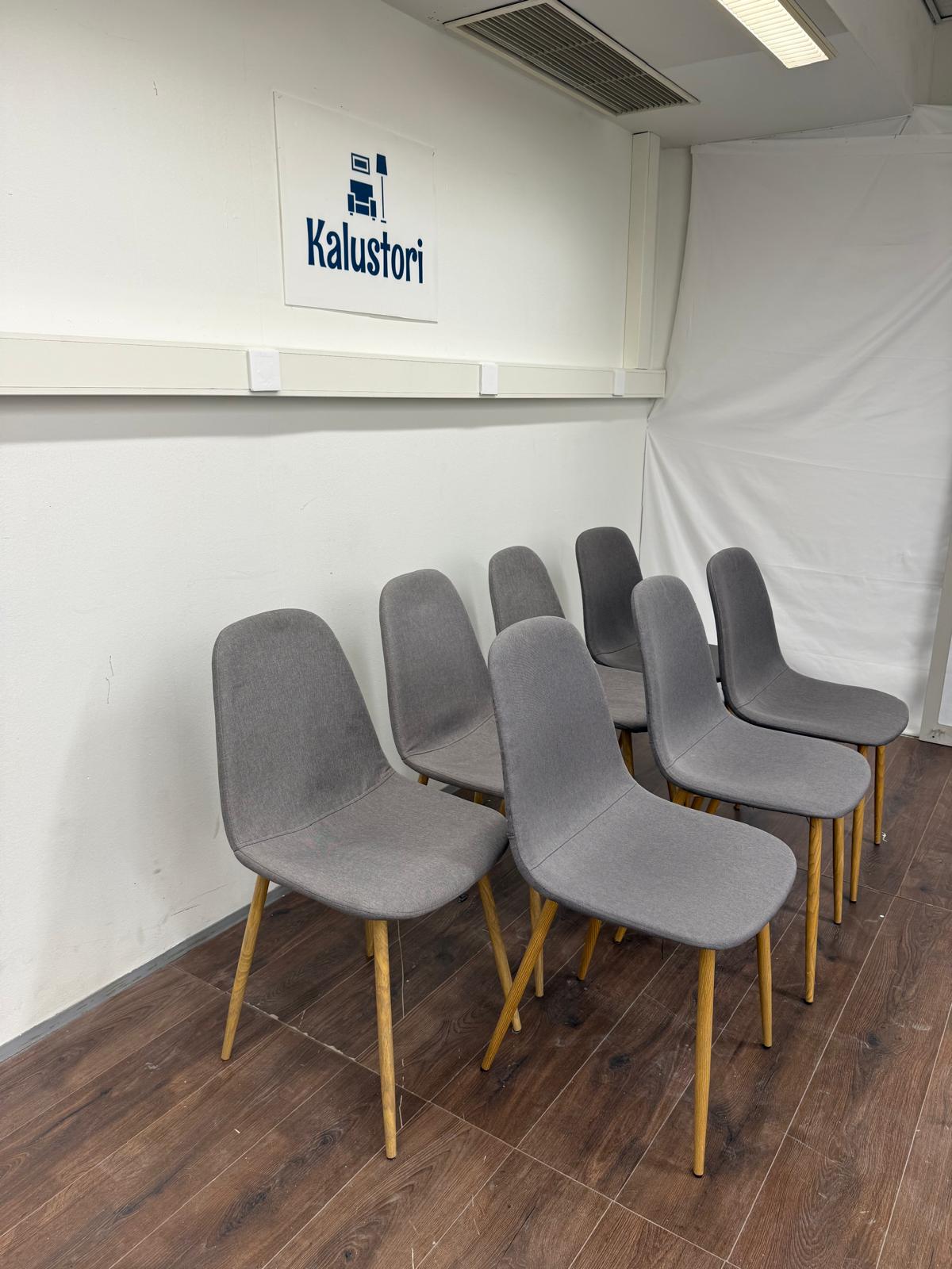 7 Kpl Jysk Jonstrup Ruokapöydän Tuolia Kalustori