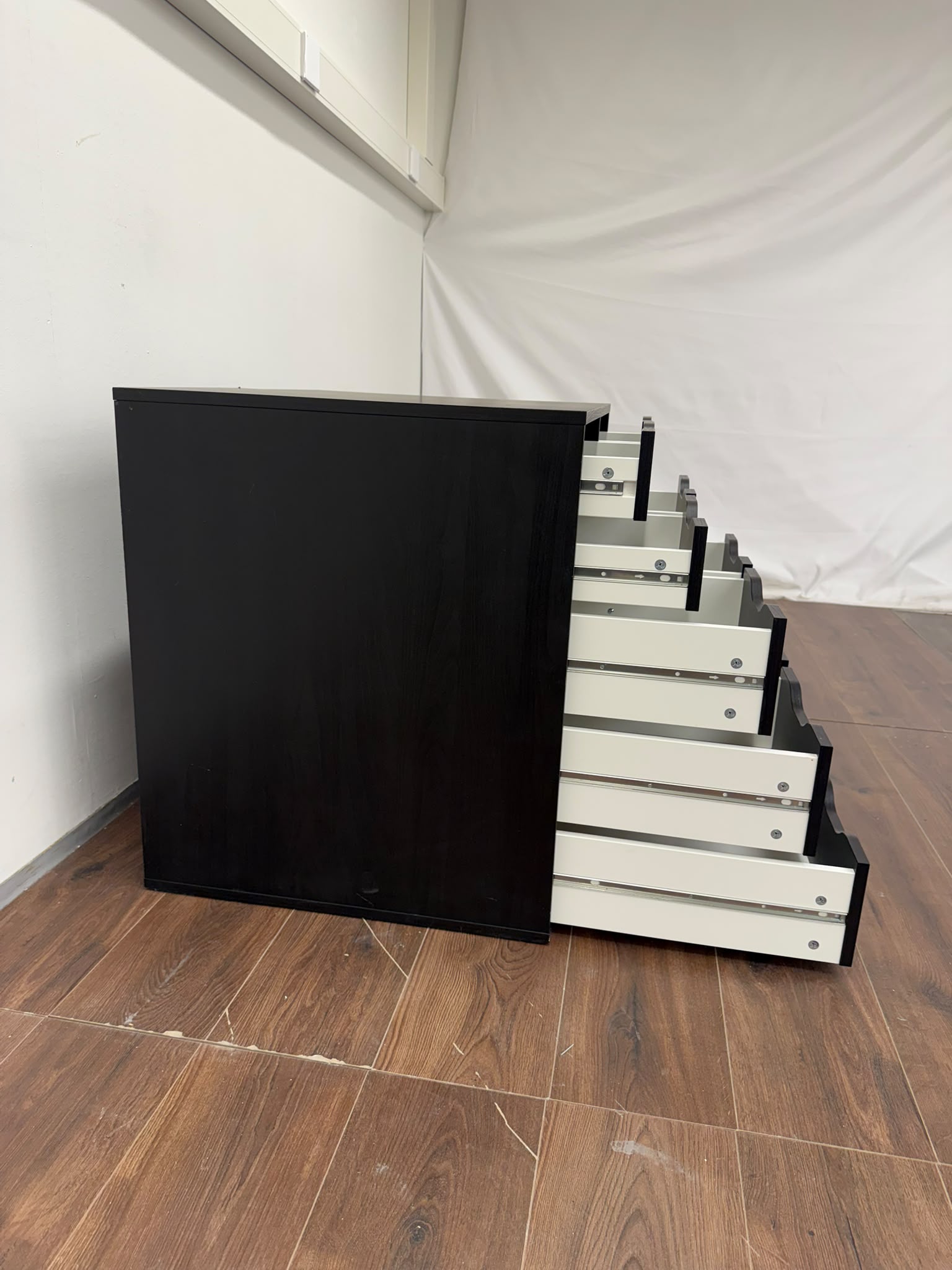 Ikea ALEX Laatikosto, mustanruskea, 36x70 cm 2KPL Kalustori