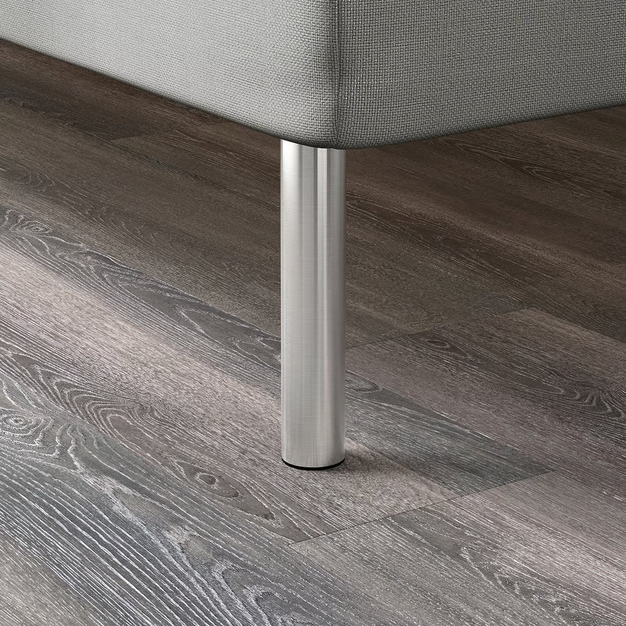 Ikea BJORLI Jalka, ruostumatonta terästä,10 cm Kalustori