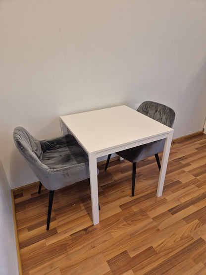 Ikea Melltorp Ruokapöytä ja 2 Tuolia