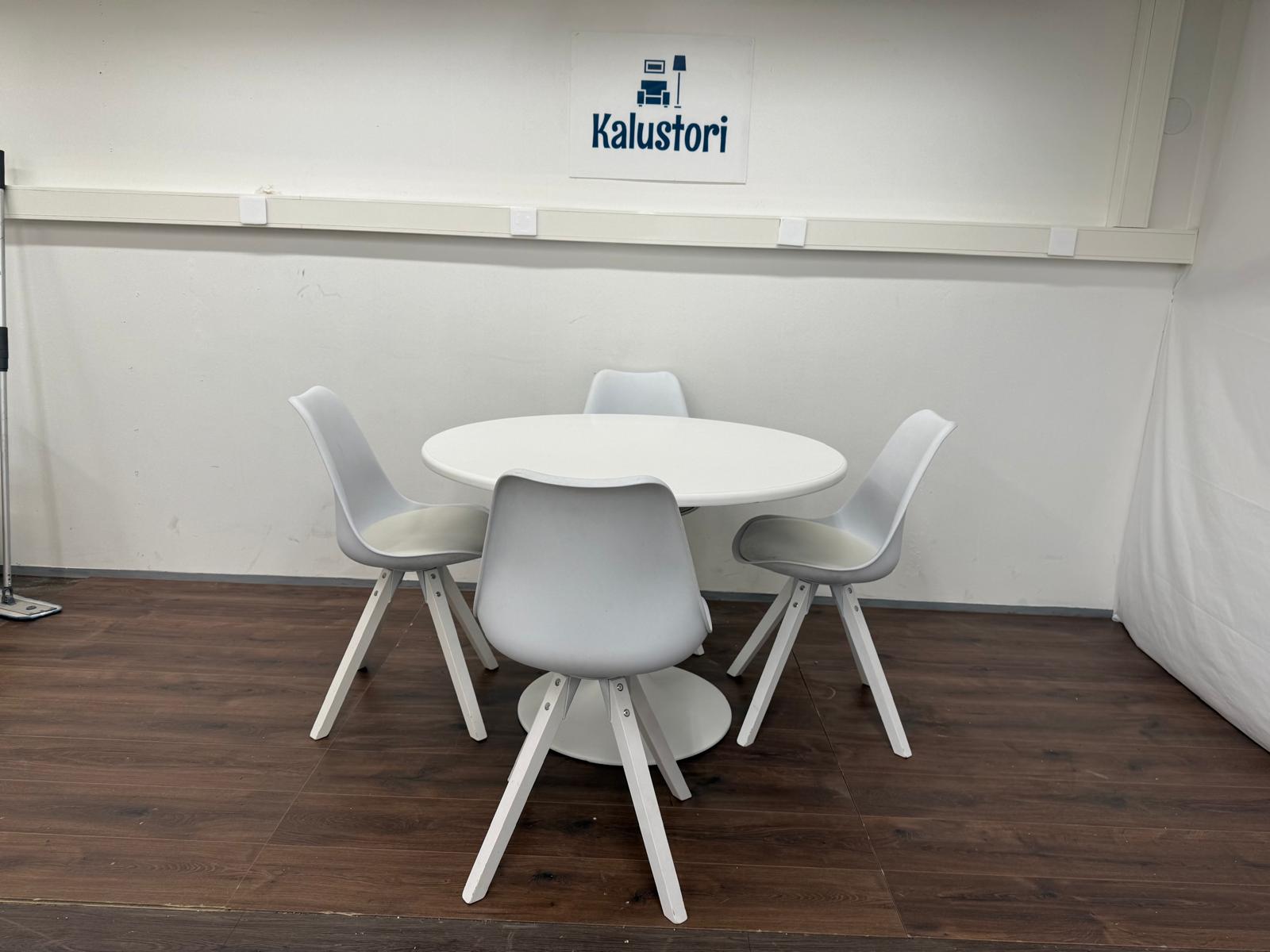 Ikea Valkoinen Ruokailuryhmä Kalustori
