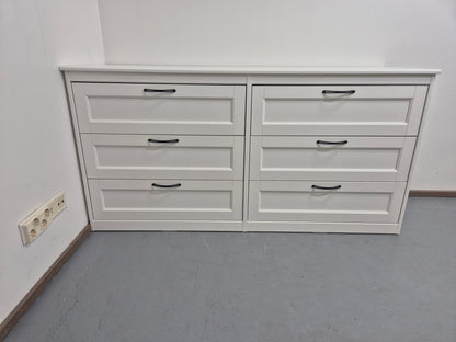 Ikea SONGESAND Lipasto, 6 laatikkoa