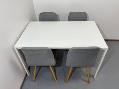 Ikea Melltorp Ruokapöytä ja 4 Tuolia