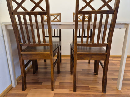 Ikea Melltrop Ruokapöytä ja 4 Tuolia