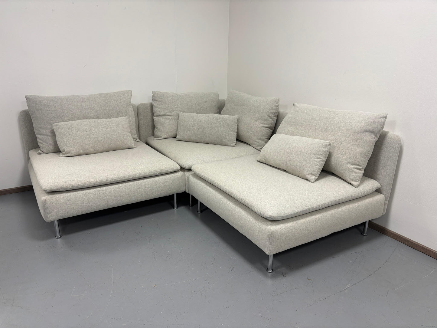 Ikea SÖDERHAMN 3:n istuttava Kulmasohva