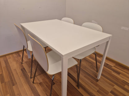 Ikea Melltrop Pöytä ja 4 Tuolia