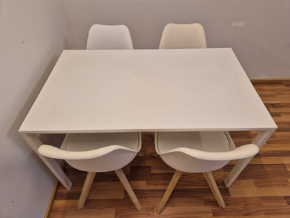 Ikea Meltrop Ruokapöytä ja 4 Tuolia