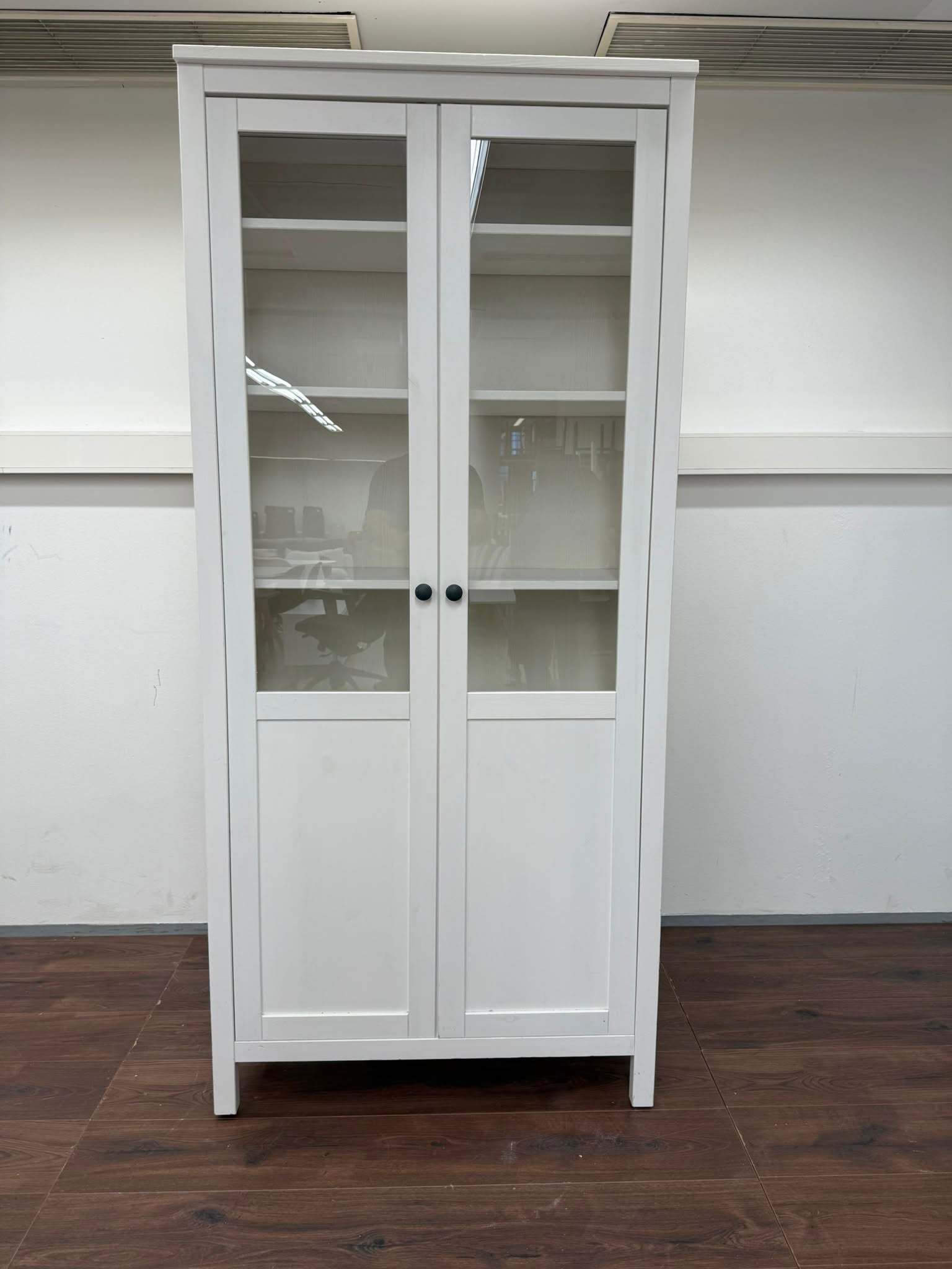 Ikea Hemnes Vitriini kaappi Kalustori