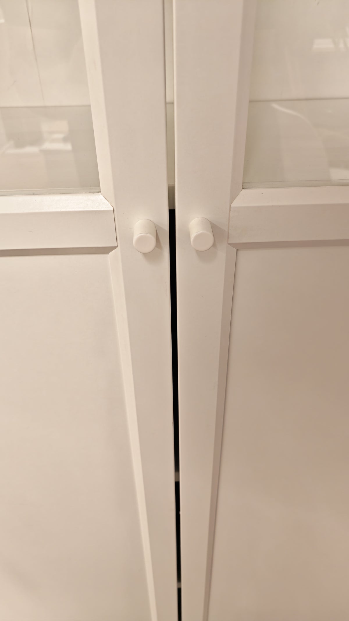 Ikea BILLY / OXBERG Kirjahylly+paneeli-/vitriiniovet, valkoinen, 80x30x202 cm Kalustori
