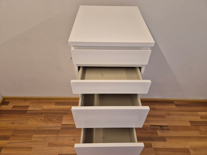 Ikea MALM lipasto 6 - valkoinen / peililasi
