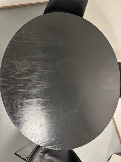 Pyöreä Ruokapöytä ja 4 Tuolia