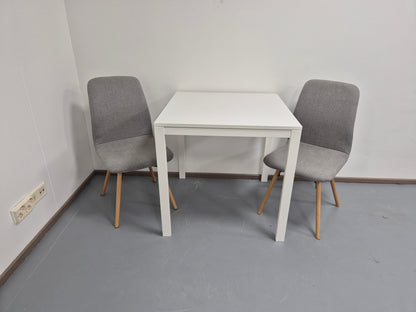 Ikea Melltorp Ruokapöytä ja 2 Tuoli