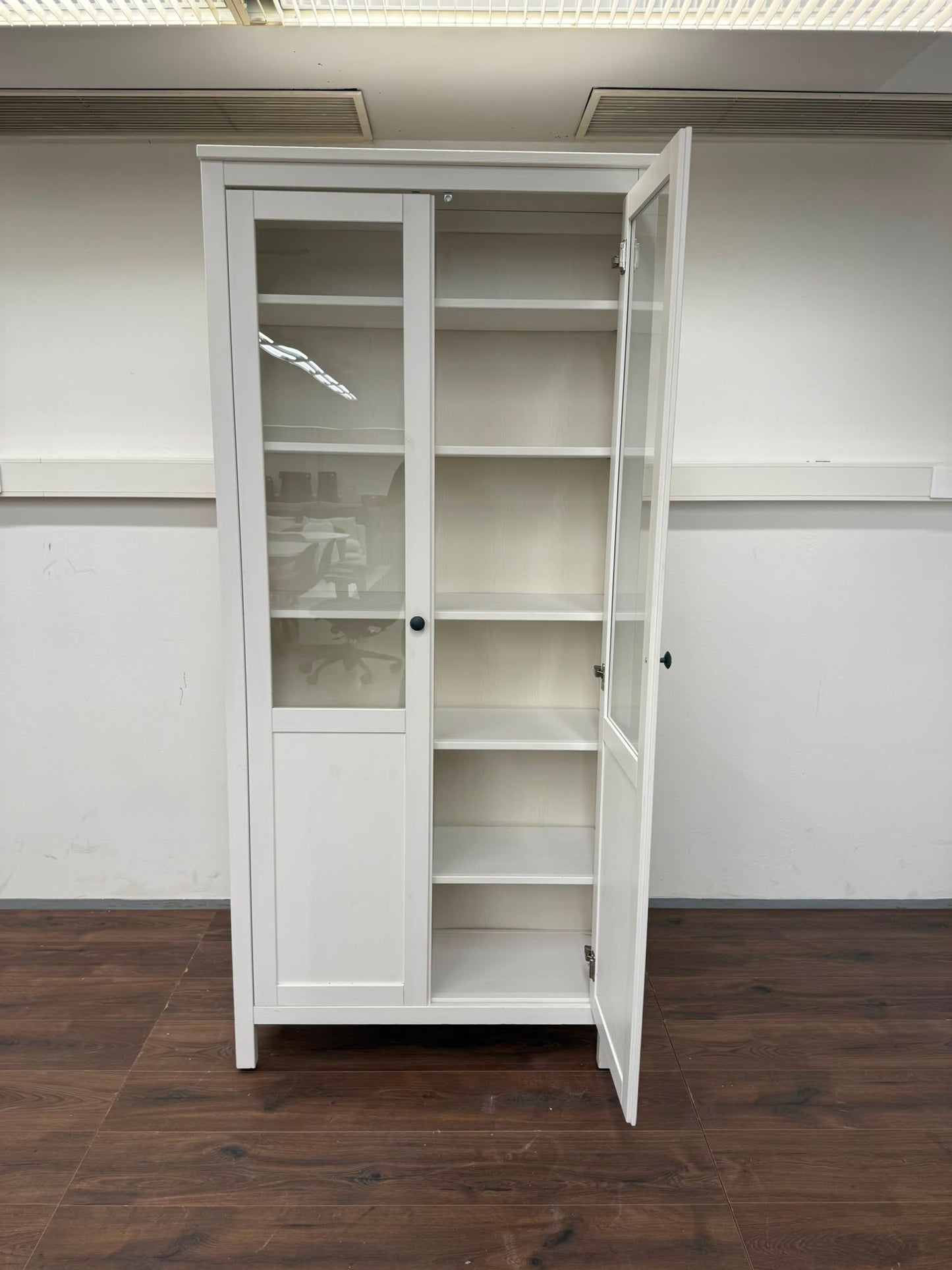 Ikea Hemnes Vitriini kaappi Kalustori