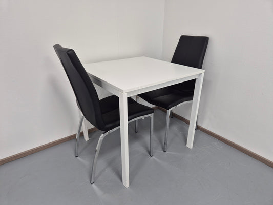 Ikea Melltorp Ruokapöytä ja 2 Tuolia